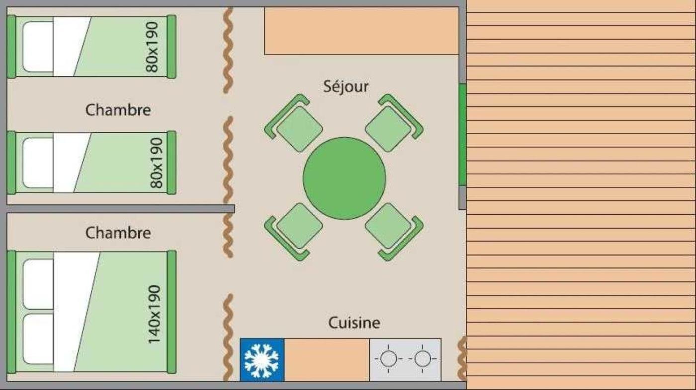 Tente de luxe 4 Etoiles - Piscine - Ccaaeah *