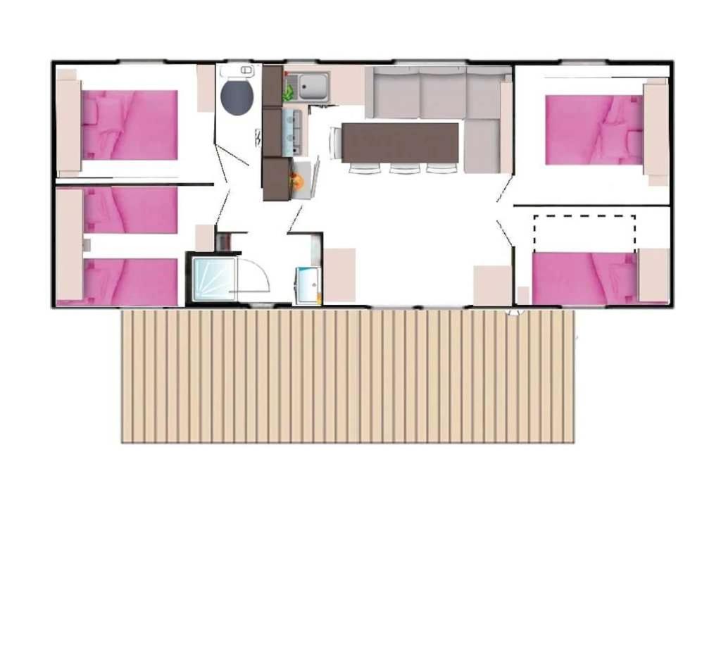 Tente de luxe 4 Etoiles - Piscine - Ccaaeah La Baule-Escoublac